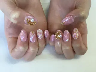 ネイル 💎🐰 saki. m 🐰💎のネイルデザイン