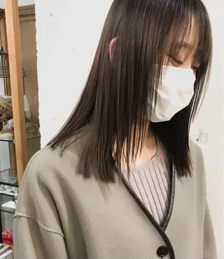 セミロング カラー 木村陸弥🌿似合わせ 再現性メンズヘアのヘアスタイル