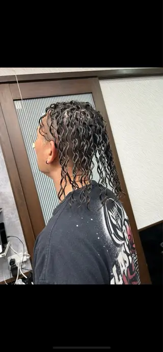 パーマ メンズ 河野 敬之のヘアスタイル