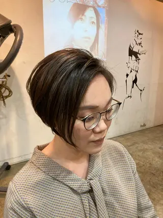 ショート ISUTA　中村 翔のヘアスタイル