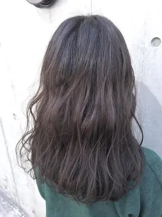 セミロング カラー ✨髪質改善縮毛矯正✨ 宇田川修平のヘアスタイル