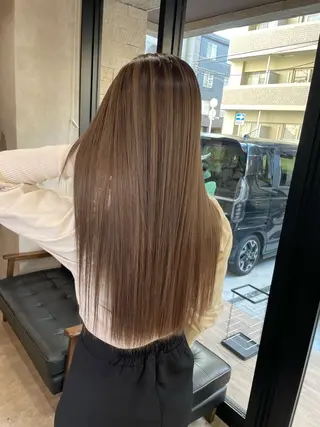 ロング RIENS♡xrea 山本優舞のヘアスタイル