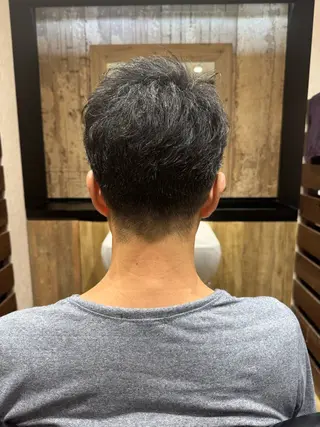 ミディアム メンズ 💈Hisa ／ 理容師💈のヘアスタイル