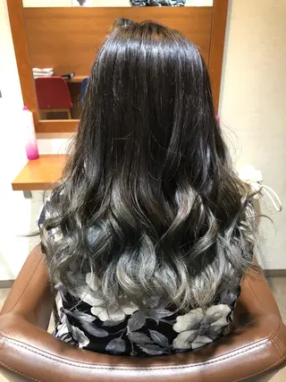 ミディアム カラー 萩原 凌✄のヘアスタイル