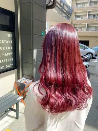 カラー 中富 🍪みなのヘアスタイル