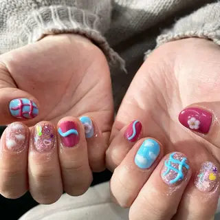 ネイル I pinknail 韓国風·持ち込み専門のネイルデザイン