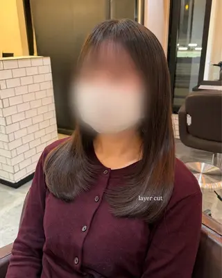 セミロング 🍒ボブカット/ moe🍒のヘアスタイル