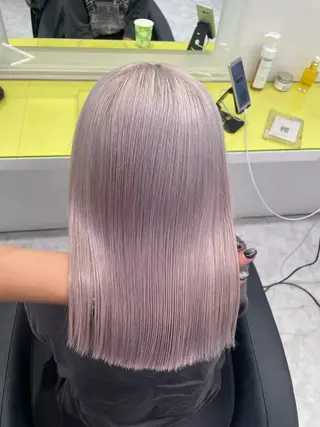 カラー ️🩷ハイトーン特化 RYUGA️🩵のヘアスタイル