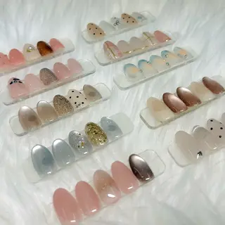 ネイル L’ねいる江坂店 trainee🤍のネイルデザイン