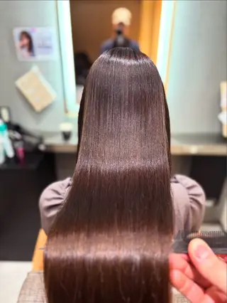 ロング ✂︎赤味消す＆艶出す YOSHIKI✂︎のヘアスタイル