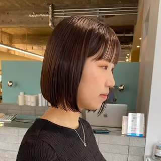 ショート やまぐち もえかのヘアスタイル