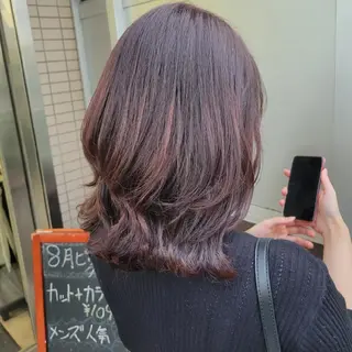 ミディアム カラー メンズ/ショート /山田譲治✂️のヘアスタイル