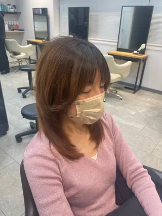 ミディアム ミディアム/ボブ 六本木/佐藤ゆり🎀のヘアスタイル