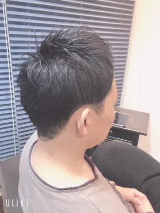 メンズ そそ　喜 多のヘアスタイル