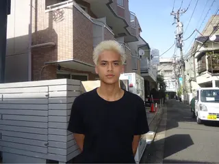 ショート カラー メンズ 菊地 このはのヘアスタイル