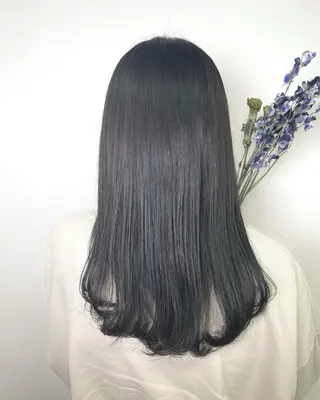 ロング カラー 肌に馴染むカラー 梅田・増田のヘアスタイル