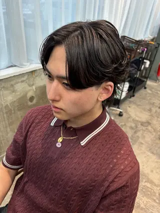 パーマ メンズ 💖韓国風艶髪ヘア 💖EREN🦋のヘアスタイル