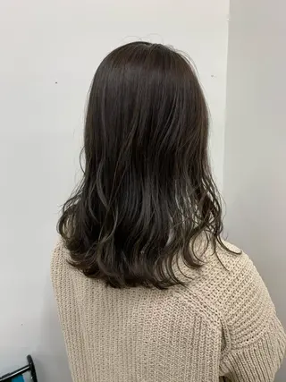 ロング 髪質改善×縮毛矯正 ×艶カラーNAOのヘアスタイル