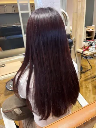 ロング 森 🫧大人可愛い 顔周りレイヤー🎀のヘアスタイル
