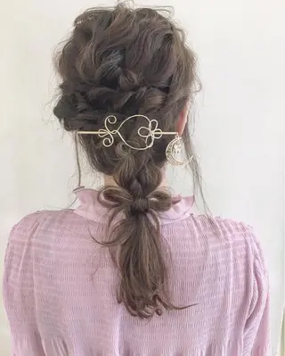 ヘアアレンジ 柳澤 興輝のヘアスタイル