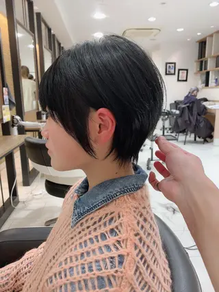 ショート 林 瑞起のヘアスタイル