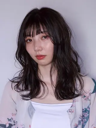 ロング カラー Babylone hair&makeのヘアスタイル