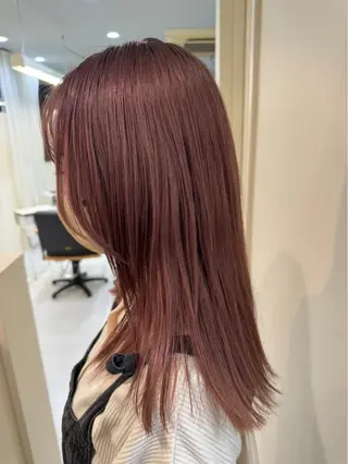 カラー jiji /北四番丁 押切瑠奈のヘアスタイル
