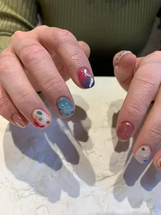 ネイル マキノ ユイのネイルデザイン