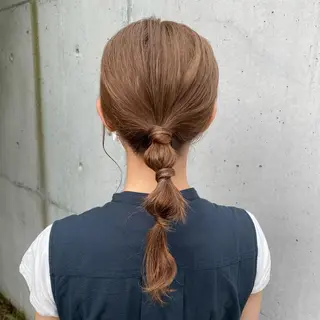 ミディアム カラー フリーランス美容師 MIZUKIのヘアスタイル