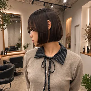 ショート ショート・ボブ 北千住/凛太郎のヘアスタイル