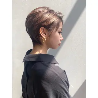 ショート 牧野美波💎ショート ヘア/カット/天神のヘアスタイル