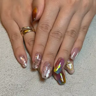 ネイル 自由が丘サロン あやめ💅のネイルデザイン