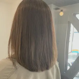ミディアム 鈴木 梓のヘアスタイル