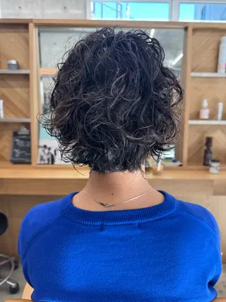 ショート パーマ 🌈前田 潤 /ショート/レイヤーのヘアスタイル