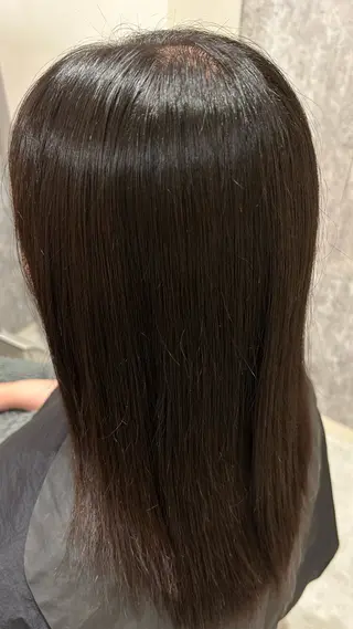 ロング カラー 似合わせ 顔周りYUUGAのヘアスタイル