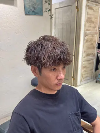 パーマ メンズ メンズカット Hikaruのヘアスタイル