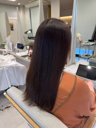 ロング カラー CRECE💫永尾 胡桃のヘアスタイル