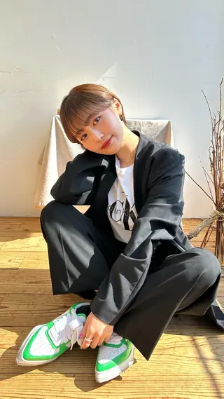 ショート カラー 一ノ瀬 暁のヘアスタイル