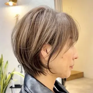 ショート カラー 豊中/ショート特化/ 似合わせ/たかいのヘアスタイル
