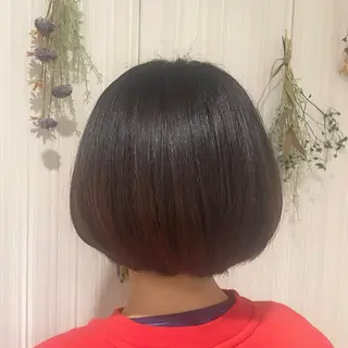 ショート ⟡.·韓国ヘア*.゚ 室岡 咲希のヘアスタイル