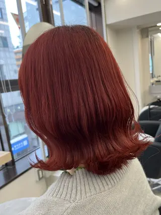 ミディアム カラー michiru 【EIGHT 札幌】のヘアスタイル