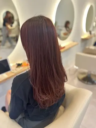 セミロング 髪質改善カラー/韓国 /井上 拓也のヘアスタイル