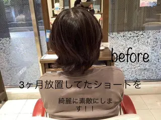 ショート 似合わせ☆ショート 店舗指名1位✨LEOのヘアスタイル