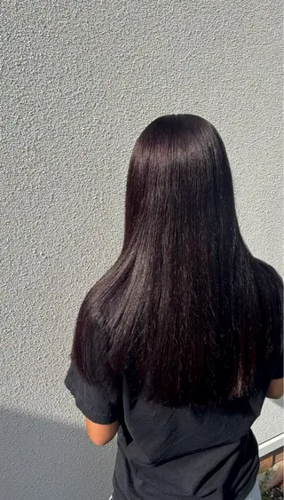 ロング 伴 星来のヘアスタイル