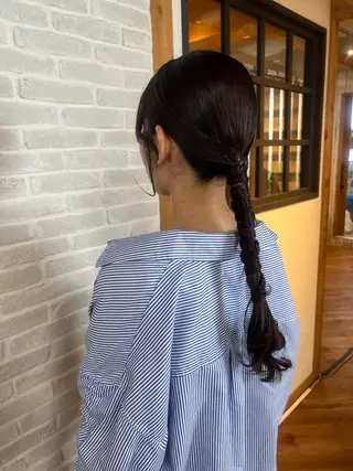 ロング ヘアアレンジ Topstylist YUKIのヘアスタイル