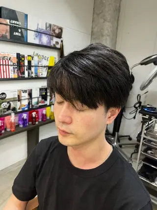 ショート メンズ 杉本 直樹のヘアスタイル