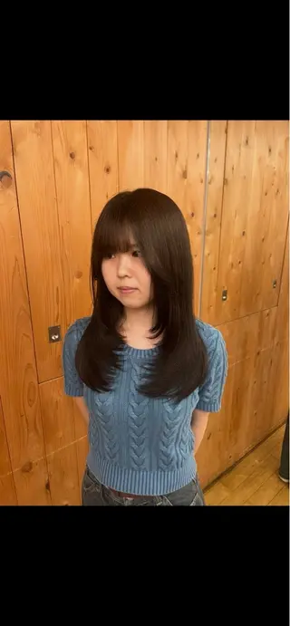 ロング 谷澤 貫太のヘアスタイル