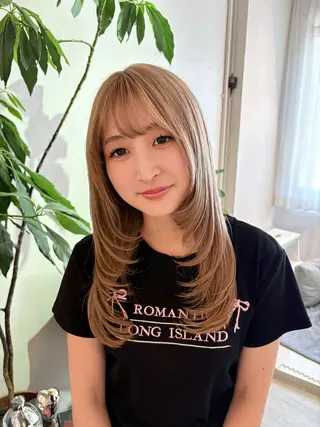 ロング 藤倉なつみ /玉造のヘアスタイル