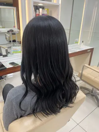 セミロング 【こっくりカラー】 🤎Umi🤎のヘアスタイル