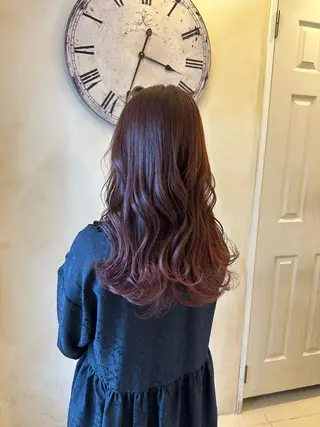 ロング カラー 古田 昂也のヘアスタイル